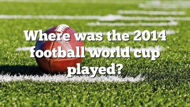 Where was the 2014 football world cup played?