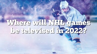 Where will NHL games be televised in 2022?