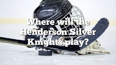 Where will the Henderson Silver Knights play?