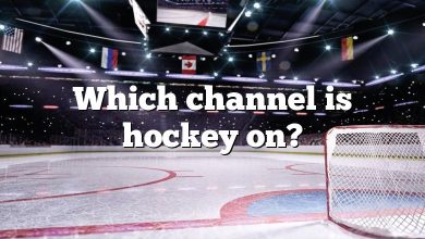 Which channel is hockey on?