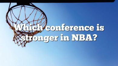 Which conference is stronger in NBA?