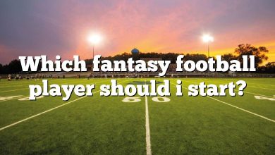 Which fantasy football player should i start?