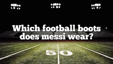 Which football boots does messi wear?