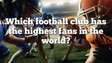 Which football club has the highest fans in the world?