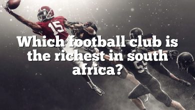 Which football club is the richest in south africa?