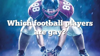 Which football players are gay?