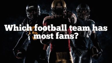 Which football team has most fans?