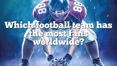 Which football team has the most fans worldwide?