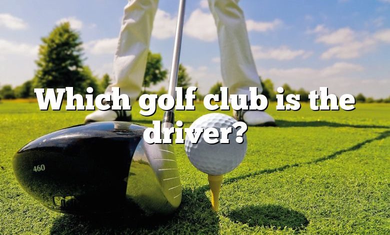 Which golf club is the driver?