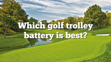 Which golf trolley battery is best?