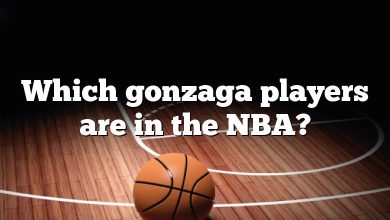 Which gonzaga players are in the NBA?