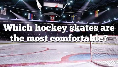 Which hockey skates are the most comfortable?