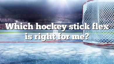 Which hockey stick flex is right for me?