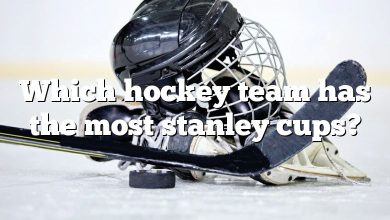 Which hockey team has the most stanley cups?