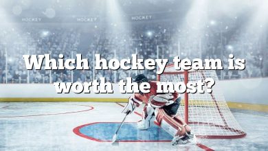 Which hockey team is worth the most?