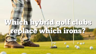 Which hybrid golf clubs replace which irons?