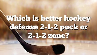 Which is better hockey defense 2-1-2 puck or 2-1-2 zone?