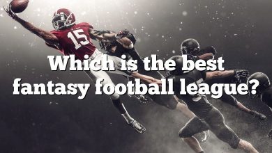 Which is the best fantasy football league?