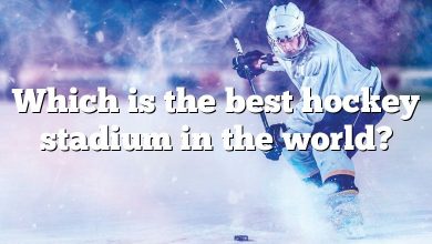 Which is the best hockey stadium in the world?