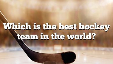 Which is the best hockey team in the world?