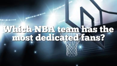 Which NBA team has the most dedicated fans?