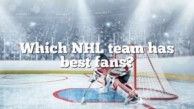 Which NHL team has best fans?