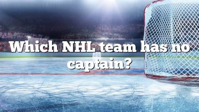 Which NHL team has no captain?