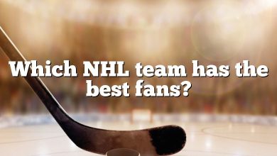 Which NHL team has the best fans?