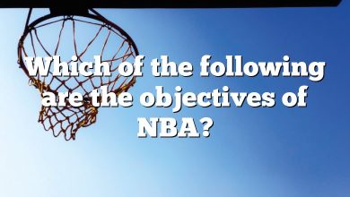 Which of the following are the objectives of NBA?