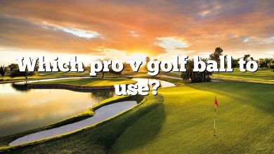 Which pro v golf ball to use?