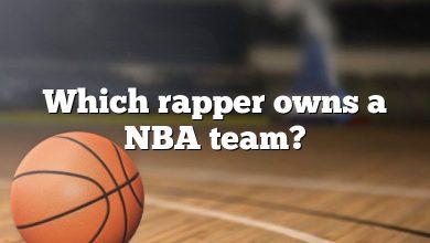 Which rapper owns a NBA team?