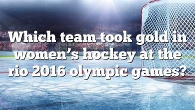 Which team took gold in women’s hockey at the rio 2016 olympic games?