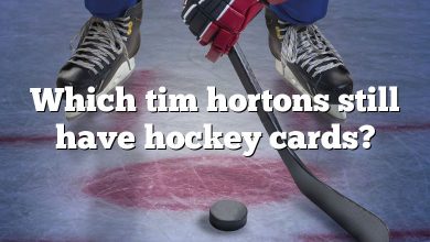 Which tim hortons still have hockey cards?