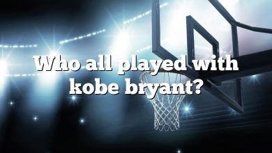 Who all played with kobe bryant?