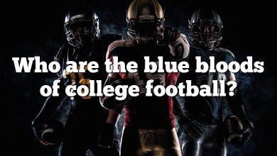 Who are the blue bloods of college football?