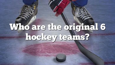 Who are the original 6 hockey teams?