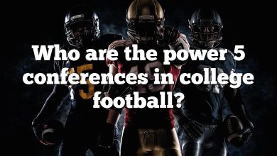 Who are the power 5 conferences in college football?