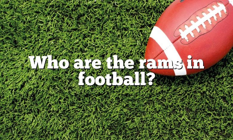 Who are the rams in football?