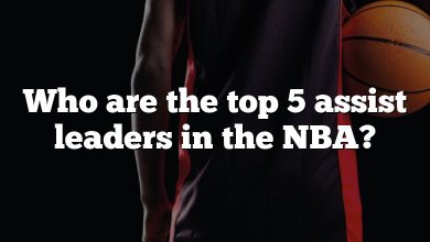 Who are the top 5 assist leaders in the NBA?