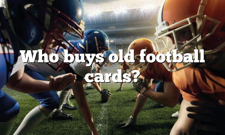 Who buys old football cards?