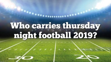 Who carries thursday night football 2019?