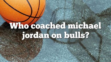 Who coached michael jordan on bulls?