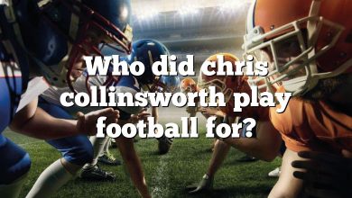 Who did chris collinsworth play football for?