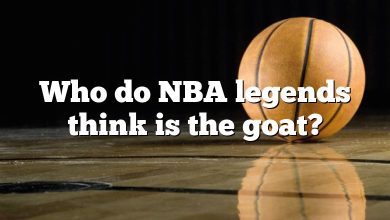 Who do NBA legends think is the goat?