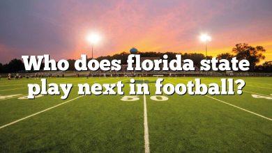 Who does florida state play next in football?