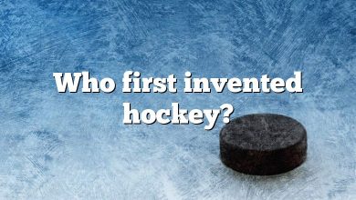 Who first invented hockey?