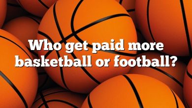 Who get paid more basketball or football?