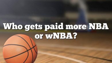 Who gets paid more NBA or wNBA?