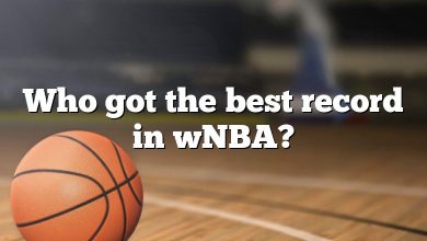 Who got the best record in wNBA?