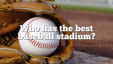 Who has the best baseball stadium?